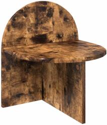 vidaXL Noptiera Stejar Afumat 40 x 35, 5 x 45, 5 cm Lemn prelucrat GartenMobel Dekor (8001141)
