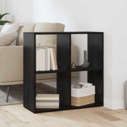 vidaXL Dulap pentru carti Negru 69, 5 x 29 x 69, 5 cm Lemn compozit GartenMobel Dekor (879664) Biblioteca