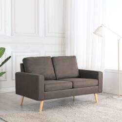 vidaXL Canapea cu 2 locuri, gri taupe, material textil GartenMobel Dekor (288711) Canapea