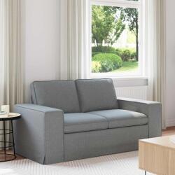 vidaXL Canapea Gri deschis 162 x 80 x 82 cm Metal GartenMobel Dekor (42024383) Canapea