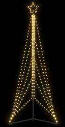 vidaXL Pom de Craciun LED 525 LED-uri Alb Cald 302 cm GartenMobel Dekor (4016416)