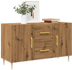vidaXL Dulap, stejar artizanal, 100x36x60 cm, lemn prelucrat GartenMobel Dekor (857319) Comoda