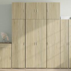 vidaXL Dulap înalt, stejar sonoma, 80x42, 5x249 cm, lemn prelucrat GartenMobel Dekor (3281366) Comoda