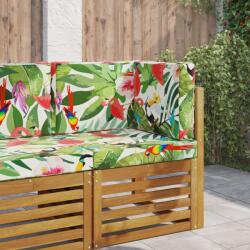vidaXL Perna pentru canapea de exterior 3 pcs colorat Poliester GartenMobel Dekor (900757)