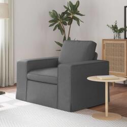 vidaXL Canapea Gri închis 102 x 80 x 82 cm Metal GartenMobel Dekor (42024377) Canapea