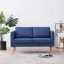 vidaXL Canapea cu 2 locuri, albastru, material textil GartenMobel Dekor (281355) Canapea