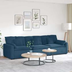 vidaXL Canapea modulara cu perne, albastru GartenMobel Dekor (3321098) Canapea