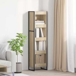 vidaXL Dulap pentru carti Sonoma 80 x 30 x 155 cm Lemn compozit GartenMobel Dekor (886373) Biblioteca
