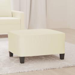 vidaXL Taburet, crem, 70x55x41 cm, piele ecologica GartenMobel Dekor (349356)