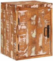 vidaXL Noptiera Maro 35 x 33 x 48 cm Lemn masiv recuperat GartenMobel Dekor (4016726)