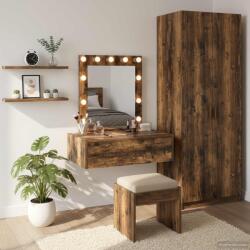 vidaXL Masa de Machiaj cu sertar Maro 60 x 40 x 70 cm Lemn compozit GartenMobel Dekor (865221)