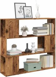 vidaXL Dulap cu carti/Separator de camera Lemn vechi 100x24x94 cm GartenMobel Dekor (856742) Biblioteca