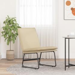 vidaXL Scaun de relaxare, crem, 52x75x76 cm, material textil GartenMobel Dekor (351318)