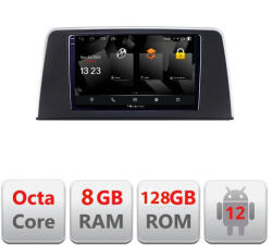 Nakamichi Navigatie BMW Seria 3 F30/F36 Android 12, 2K QLED, 8GB RAM, 128GB (KIT-f30-nbt+NAM5960Pro-A9Z)