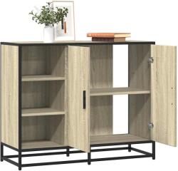 vidaXL Dulap, stejar sonoma, 92x35x76 cm, lemn prelucrat GartenMobel Dekor (849020) Comoda