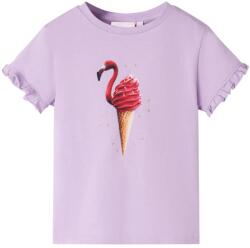 vidaXL Tricou de copii, liliac, 116 GartenMobel Dekor (10811)