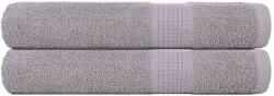 vidaXL Prosoape 2 buc Gri 100x200 cm 360 g/m2 100% bumbac GartenMobel Dekor (136842) Prosop