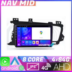 Edotec Navigatie Kia Optima 2011-2013 Android 12, 4GB RAM, 64GB, CarPlay (NAV2-9-4+64|K-091)