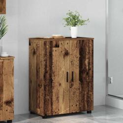 vidaXL Dulap de Baie cu raft Lemn vechi 60 x 35 x 80 cm Lemn compozit GartenMobel Dekor (883312)
