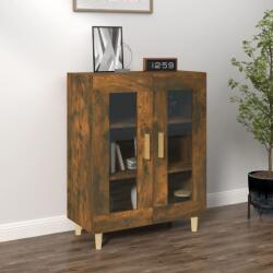 vidaXL Servanta, stejar fumuriu, 69, 5x34x90 cm, lemn compozit GartenMobel Dekor (817333) Comoda