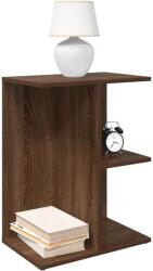 vidaXL Noptiera Stejar maro 46, 5x29x61 cm Lemn prelucrat GartenMobel Dekor (858662)