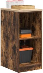 vidaXL Dulap de depozitare de garaj stejar afumat 40x51x85 cm GartenMobel Dekor (860539) Comoda
