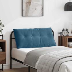 vidaXL Perna pentru spate albastru 100 x 50 cm Tesatura din corduroy GartenMobel Dekor (42014760)