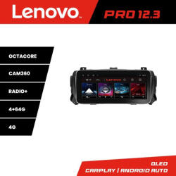 Lenovo Navigatie Lenovo Pro 12.3 QLED 4G pentru Citroen Jumpy, Proace, Traveller (kit-jumpy16+PRO-12.3-4+64_v1)
