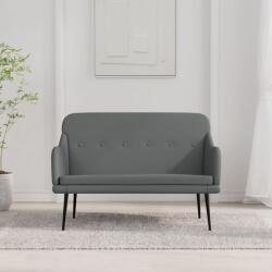 vidaXL Banca, gri închis, 110x76x80 cm, textil GartenMobel Dekor (351484)