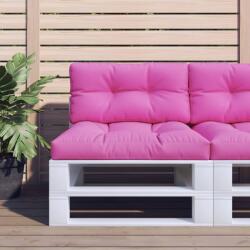 vidaXL Perna de paleti, roz, 70x40x12 cm, material textil GartenMobel Dekor (360599)