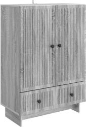 vidaXL Bufet Sonoma gri 66 x 34, 5 x 95 cm Lemn prelucrat GartenMobel Dekor (893981) Comoda