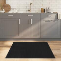 vidaXL Covor dreptunghiular, negru, 100x100 cm, bambus GartenMobel Dekor (376936) Covor