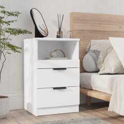 vidaXL Noptiera, alb, lemn prelucrat GartenMobel Dekor (811232)