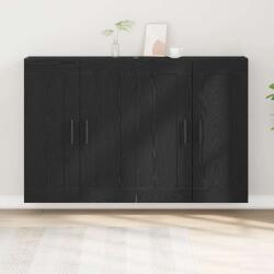 vidaXL Cabinet suspendat Pe perete 2 pcs Lemn vechi 69, 5 x 34 x 90 cm GartenMobel Dekor (3333105) Comoda