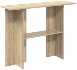 vidaXL Masa de consola Stejar Sonoma 100 x 30 x 75 cm Lemn prelucrat GartenMobel Dekor (8001177)