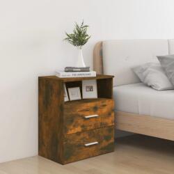 vidaXL Noptiera, stejar fumuriu, 50x32x60 cm GartenMobel Dekor (815858)