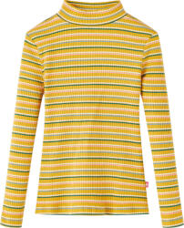 vidaXL Tricou de copii cu maneci lungi, ocru, 128 GartenMobel Dekor (14362)