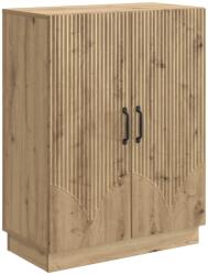 vidaXL Bufet Stejar Artizanal 66 x 34, 5 x 87 cm Lemn prelucrat GartenMobel Dekor (895284) Comoda