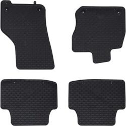 vidaXL Covor pentru masina 4 pcs Negru Cauciuc GartenMobel Dekor (42029120)