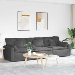 vidaXL Canapea modulara cu perne Gri închis GartenMobel Dekor (3321108) Canapea