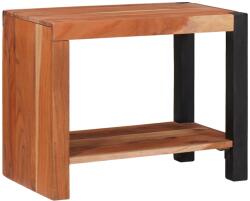 vidaXL Raft pentru carti Maro 50 x 30 x 40 cm Lemn Solid de Acacia GartenMobel Dekor (4104015) Biblioteca