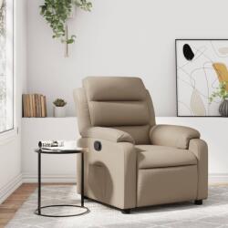 vidaXL Fotoliu rabatabil, cappuccino, piele ecologica GartenMobel Dekor (373492)