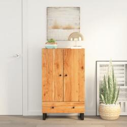 vidaXL Dulap cu sertar, 60x33x100 cm, lemn masiv de acacia si fier GartenMobel Dekor (352934) Comoda