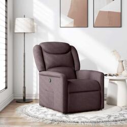 vidaXL Fotoliu rabatabil, maro închis, material textil GartenMobel Dekor (4015601)