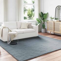 vidaXL Covor din Blana Faux de Iepure Olite Antracit 240 x 240 cm GartenMobel Dekor (42021776) Covor