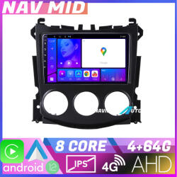 Edotec Navigatie Nissan 370Z 2008-2012 Android 12, 4GB+64GB, CarPlay, 4G (NAV2-9-4+64|K-370Z)