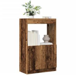 vidaXL Dulap înalt, lemn vechi, 63x33x100 cm, lemn prelucrat GartenMobel Dekor (855104) Biblioteca