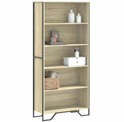 vidaXL Biblioteca, stejar sonoma, 80x31x169 cm, lemn prelucrat GartenMobel Dekor (3295313) Biblioteca