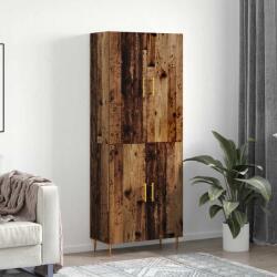 vidaXL Bufet Pe perete Lemn vechi 69, 5 x 34 x 180 cm Lemn compozit GartenMobel Dekor (3394578) Comoda