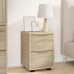 vidaXL Noptiera Stejar Sonoma 30, 5 x 30 x 43 cm Lemn compozit GartenMobel Dekor (888801)